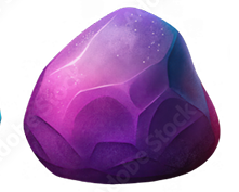 Purple Stone - Rock 01
