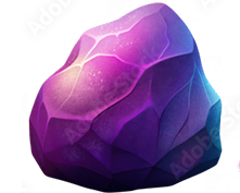 Purple Stone - Rock 04