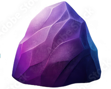 Purple Stone - Rock 03
