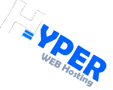 Hyper Web Design reshaped with white H