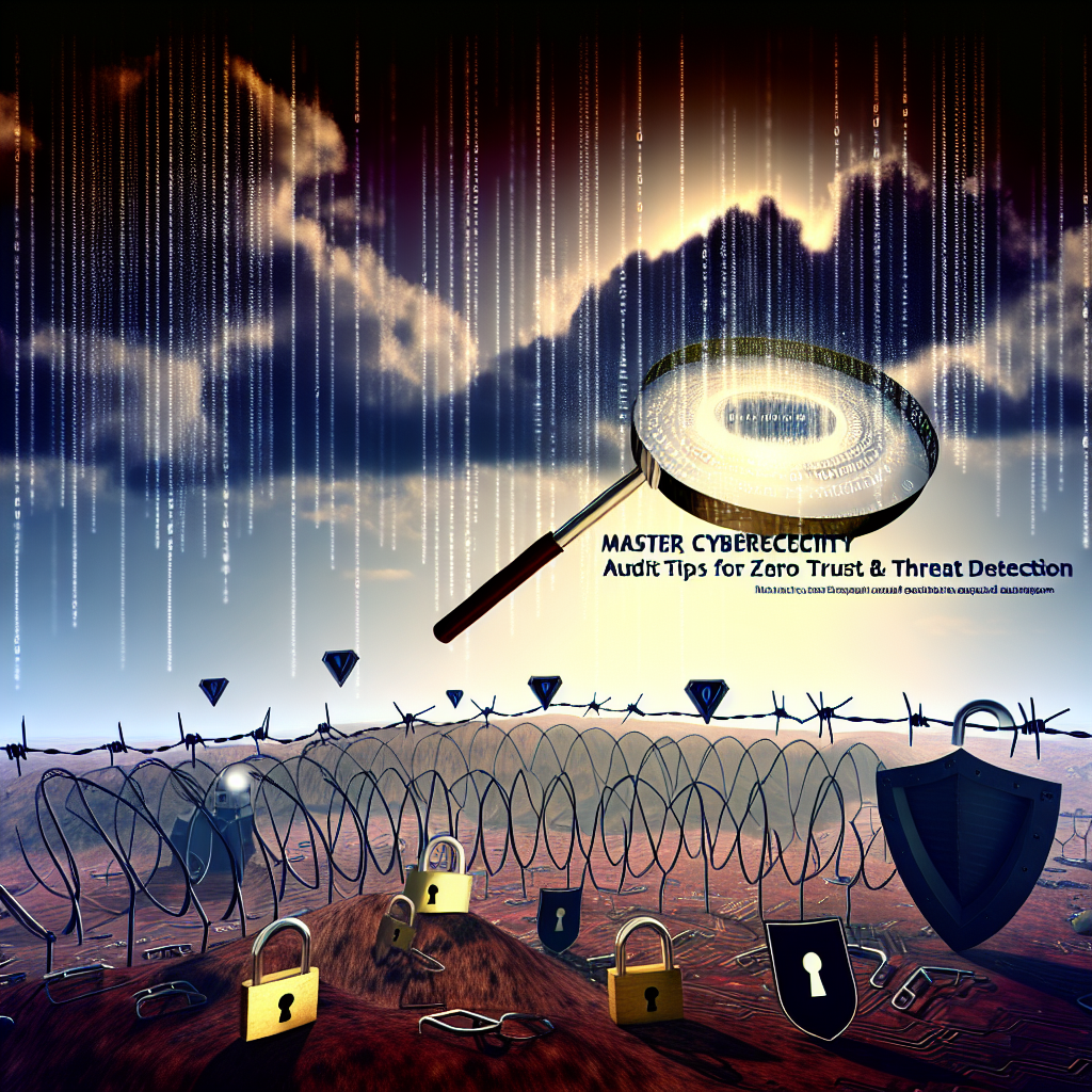 Master Cybersecurity: Audit Tips for Zero Trust & Threat Detection 1 Master Cybersecurity: Audit Tips for Zero Trust & Threat Detection