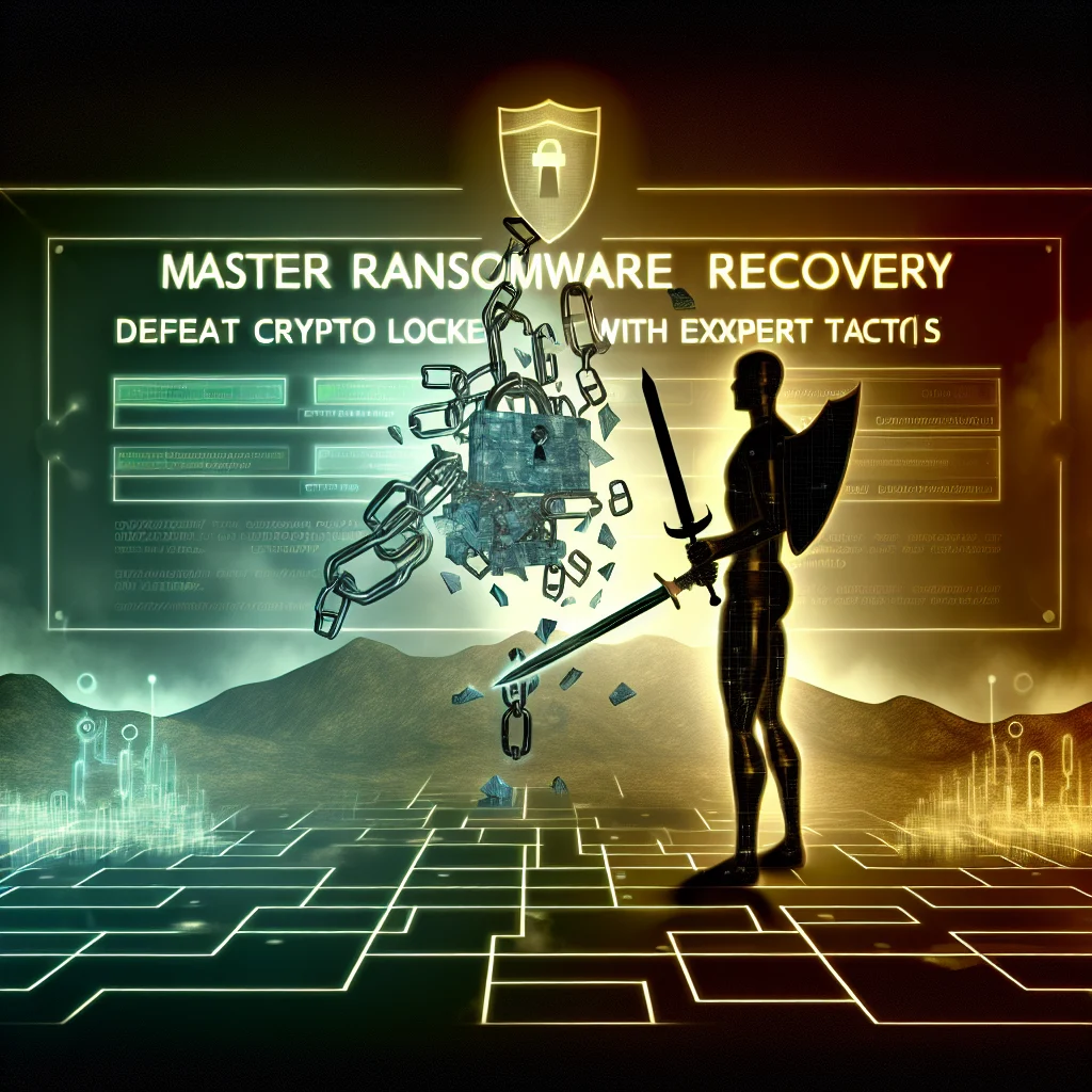 Master Ransomware Recovery: Defeat Crypto Locker with Expert Tactics